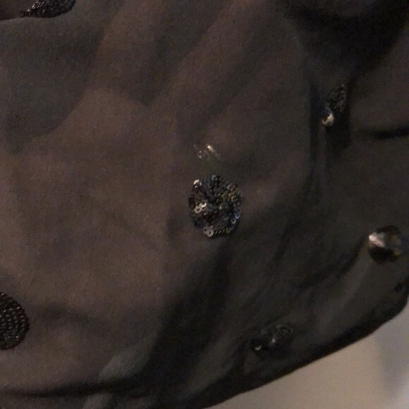 Old navy black sheer top size XS - Picture 5 of 7